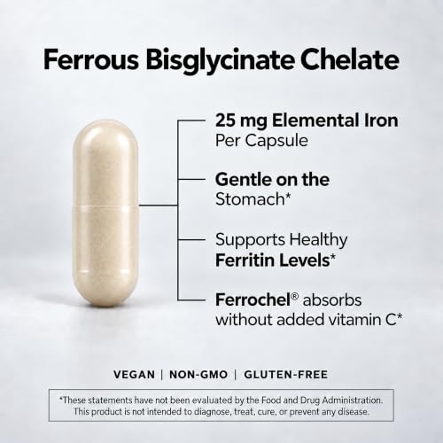 Nutraform Ferrochel Iron Bisglycinate Supplement