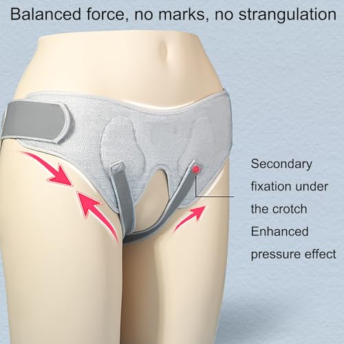 Faja para hernia inguinal soporte ajustable unisex miniatura 4