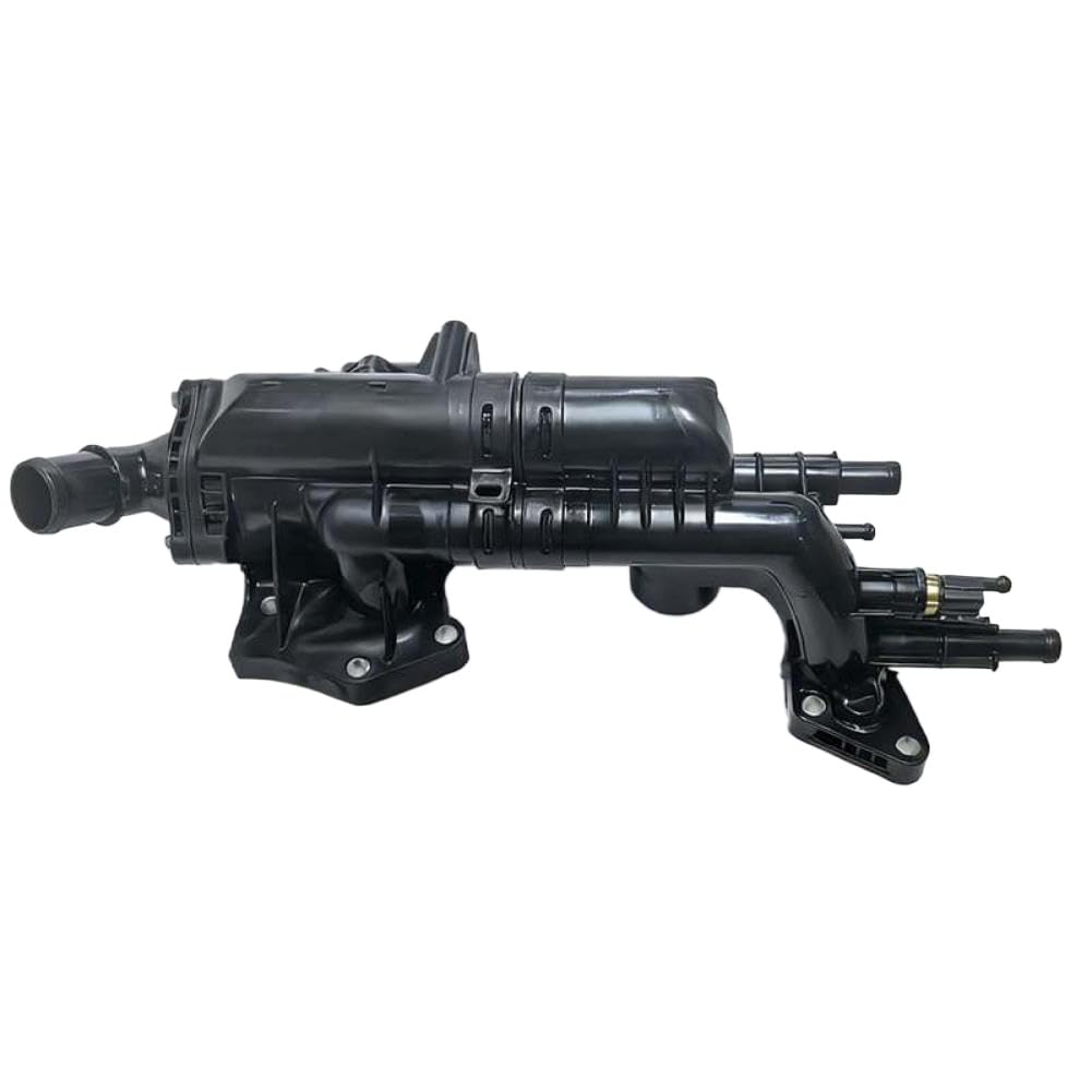 Thermostat Housing Assembly 25600-3CAE0 256003CAE0 for Santa Fe Azera Sedona Cadenza 2012-2019 3.3L