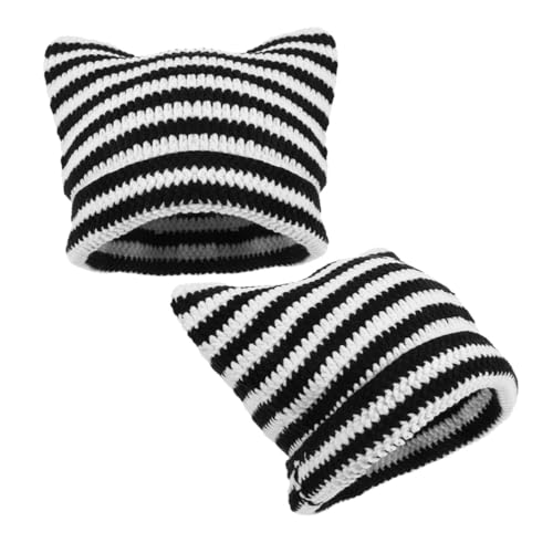 Bonnet chat mignon pour affronter les froids d'hiver en ville et sorties