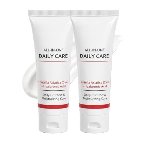 2PC Time Reverse Cream All-in-One koriderm reverse Cream with Centella Asiatica Collagen & Hyaluronic Acid - Hydrates Firms & Reduces Wrinkles - for All Skin Types (1.69 Fl Oz/1PC)
