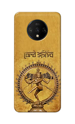 Image of PRINTFIDAA Lord Shiva As Nataraj Printed Designer Hard Case for OnePlus 7T Back Cover -(e) RPM1004