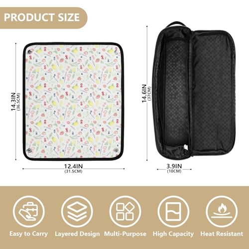 Bolsa organizadora para planchas y accesorios de cabello miniatura 4