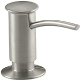 KOHLER K-1895-C-BN Soap or Lotion Dispenser with Contemporary Design (Clam Shell Packed), Brushed Nickel
