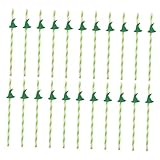 Photo Gallery vicasky 100 pezzi cannucce di strisce verde per halloween con cappello da strega leggere e decorative per feste tema matrimoni e bevande fredde per dolci e barbecue Photo Gallery vicasky 100 pezzi cannucce di strisce verde per halloween con cappello da strega leggere e decorative per feste tema matrimoni e bevande fredde per dolci e barbecue