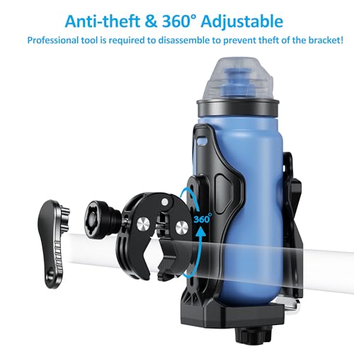 Portavasos para moto iMESTOU ajustable y antirrobo miniatura 4