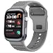 Produktbild GIOPUEY Armband Kompatibel mit Huawei Watch D2, Weiches Silikon Armband [Verschleißfest] [Atmungsaktiv] Ersatzarmband - Dark Grey
