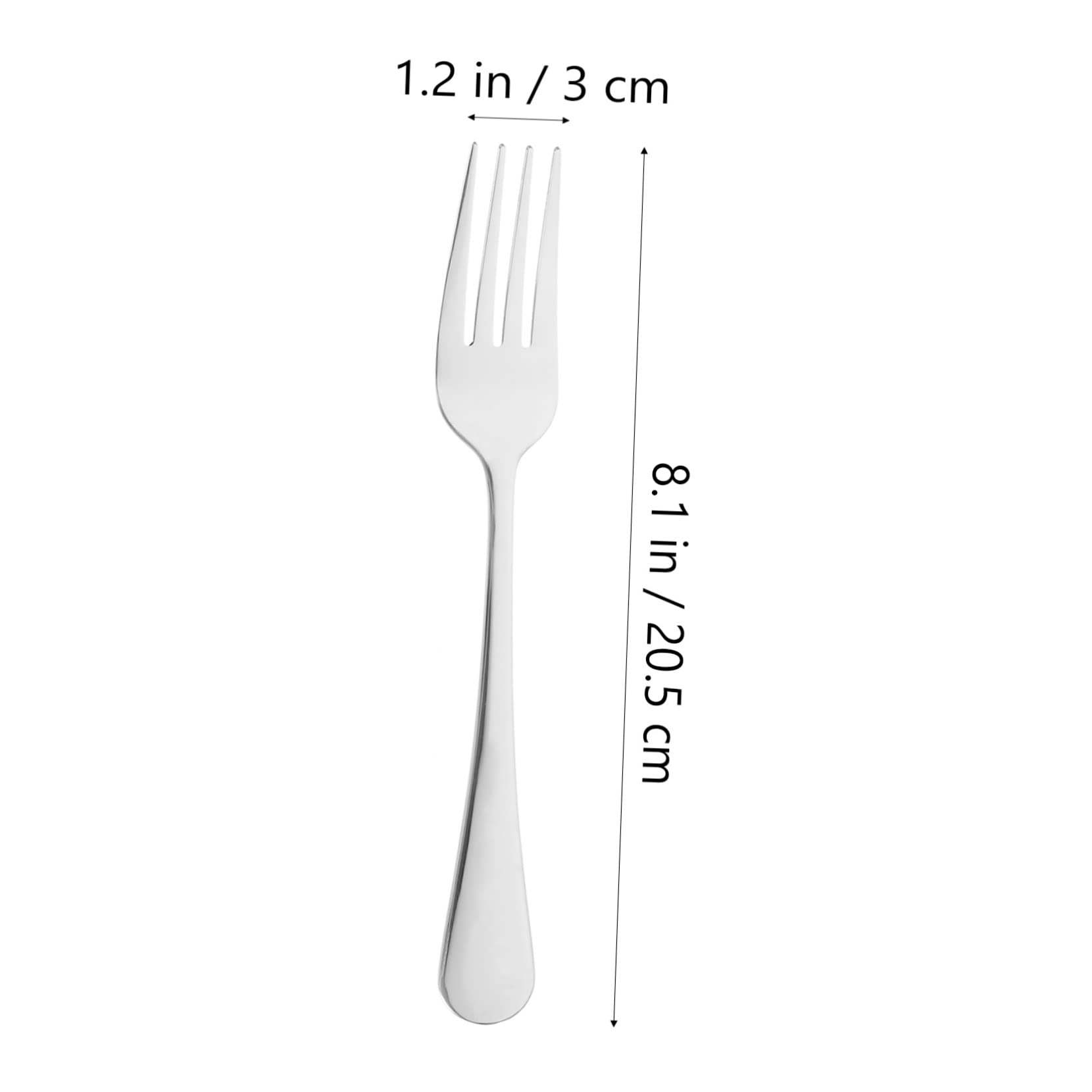 CIYODO 5pcs Steak Forks Grilling Forks for Meat for Kitchen and Dining Easy to Clean Lightweight Design Classic Style