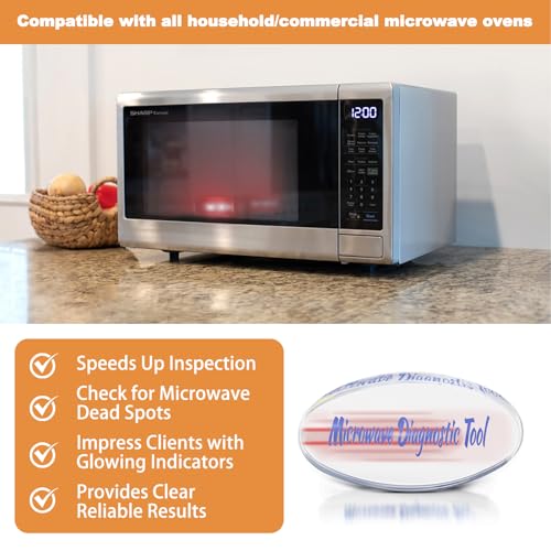 Image of 4750 Microwave Diagnostic Tool - Microwave Oven Safety Tester for Home /Commercial Microwave Oven Inspection (Circle)