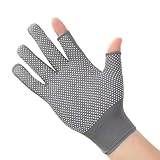 Guantes térmicos de invierno | Guantes de conducción con protección UV de verano para mujer, 1 par de guantes de medio dedo, antideslizantes, para hombres y mujeres, al aire libre, correr, senderismo