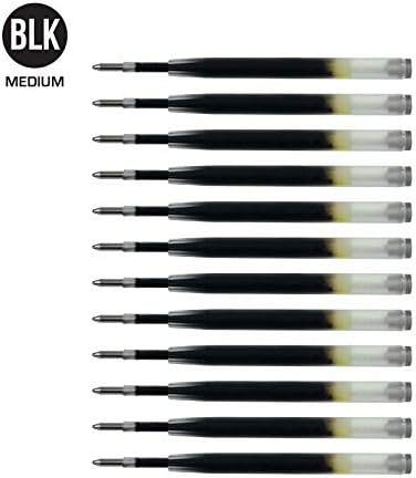 Pilot BRFN-10M Dr Grip Equilibrium Refill (Pack of 12) - Black