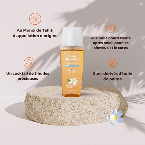 Corine de farme huile nourrissante après soleil corps & cheveux 150ml - vue 5