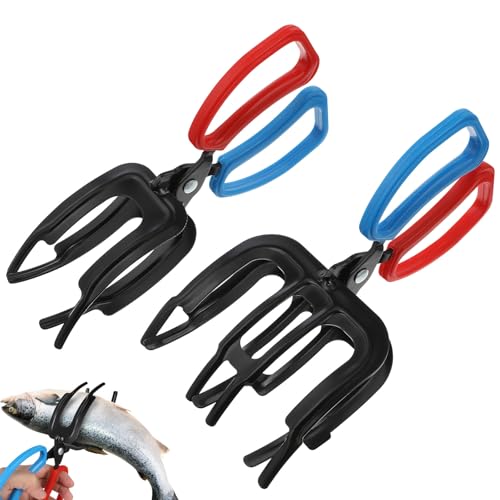 Uonlytech Pinzas para Labios de Pescado 2piezas Alicates de Pesca de Abs Ligeros Mango Ergonómico para Pesca al Aire Libre