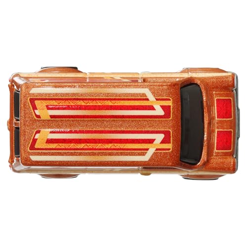 Image of Hot Wheels Boulevard Ford Transit SuperVan Boulevard Vehicle Toy (Orange)