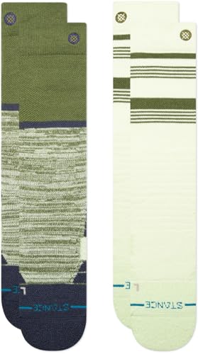 Stance Backside Mid Poly Snow 2-Pack