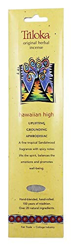 Triloka - Original Herbal Incense Hawaiian High - 10 Stick(S) #TOP7