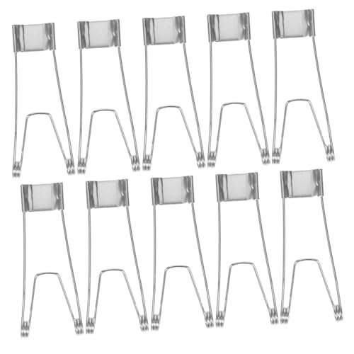 DIYEAH 10 Stück Teiliges LED Einbaustrahler Federklammern Metallclips für Downlight Befestigung Spotlights Deckenpaneele Einfache Installation Flexible Anpassung Vielseitige Anwendung