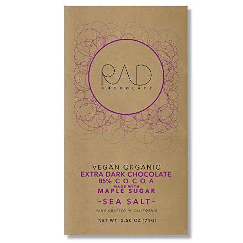 Rad Chocolate Vegan 85% Cacao Sea Salt