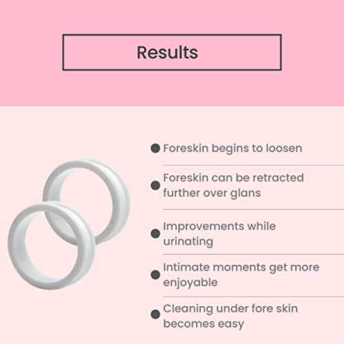 Image of Vajraang phimosis stretching rings with fore-stretch cream, tool and user guide