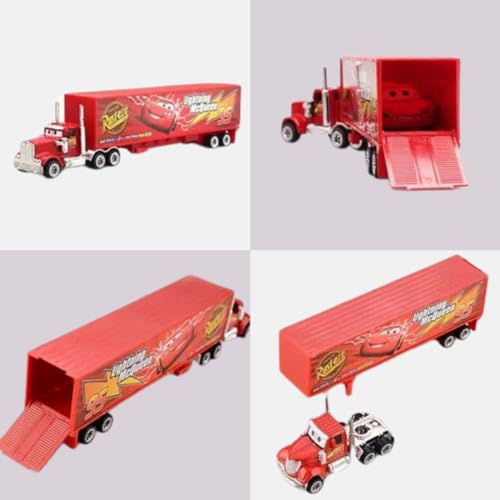 Conjunto De Carros Cars Filme 7 Peças Metal Kit Carrinhos Brinquedo Presente