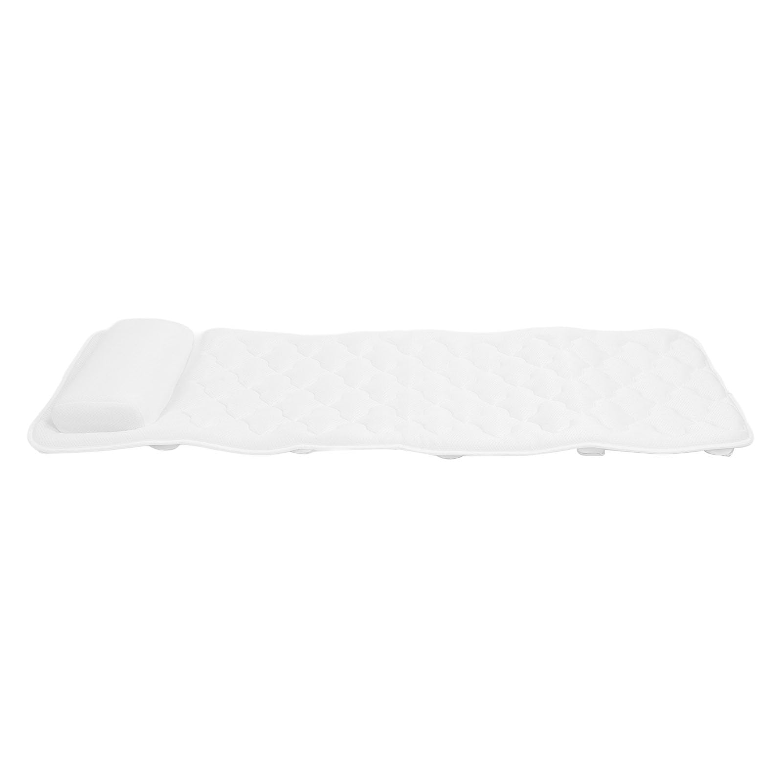 TOPINCN Cuscino da Bagno per Tutto il Corpo Poggiatesta Antiscivolo per Vasca da Bagno e Cuscino di Supporto per il Collo con Forti Ventose per Tutti i Tipi di Vasche da (Digitare un)