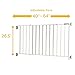Safety 1st Wide & Sturdy Sliding Metal Gate, Fits Spaces Between 40