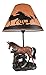 Ebros Gift Chestnut Horse Mare & Foal by Ranch Fence Desktop Table Lamp with Shade Home Decor 19