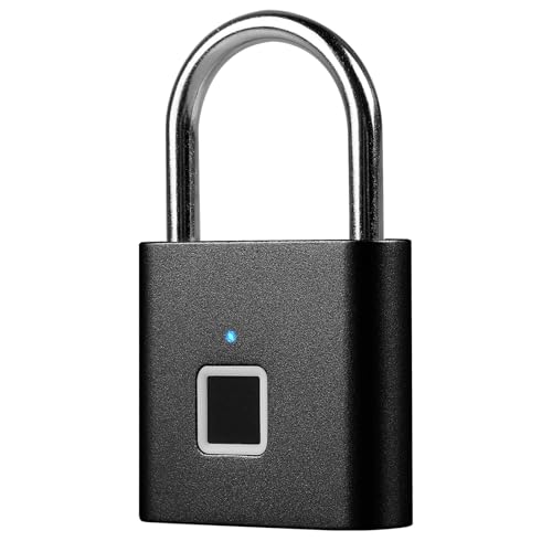 Bloqueo de huellas dactilares: cerradura inteligente impermeable, cerradura con huella digital, candado de huellas dactilares, cerradura con carga USB de huellas dactilares,Candado para gimnasio