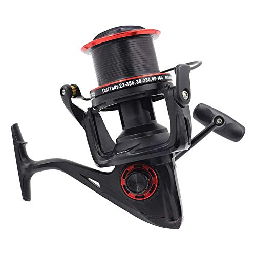 Diwa Spinning Fishing Reels 8000 10000 12000 Series Freshwater Saltwater Big-Game Fishing Surf Fishing 12+1 Stainless Bb 70 Lbs Max Drag Ultra Smooth Powerful Trout Durable Spinner Gear (Black, 10000) #TOP1