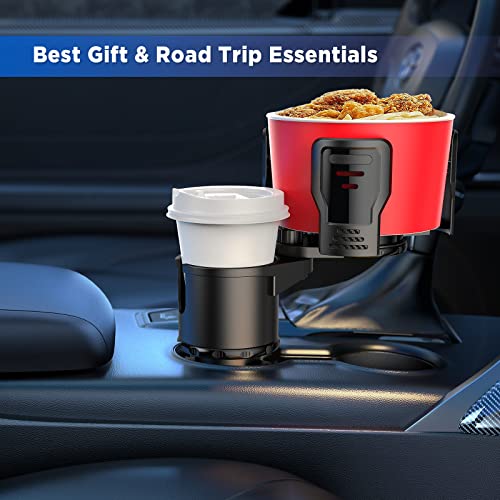 Outxe Car Cup Holder Expander, Multifunction Extra Cupholder Extender Large Expandable Drink Adapter Universal For Auto Automotive Truck Rv Driver Road Trip #TOP3