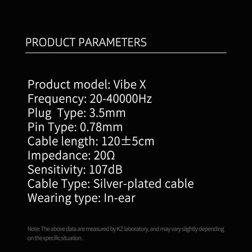 KZ Vibe X USB C Headphone, 2DD in Ear Monitor with Audio Haptic IEM Mic by KZ - Used condition - Image 9