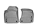 WeatherTech Custom Fit FloorLiners for Audi A8, A8L, S8, S8 Plus - 1st Row (464201), Grey