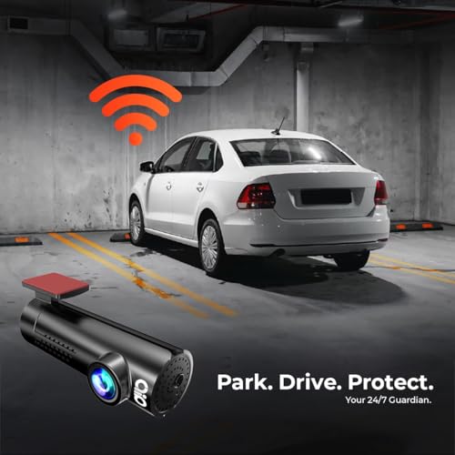 Image of AIRD NEO D100 DashCam Full HD Free 64GB SD Card | 150 Wide Angle| G Sensor | WiFi | Multipurpose Charger with USB & Type C| Supports Upto 128GB Card| Parking Monitoring | Super Night Vision