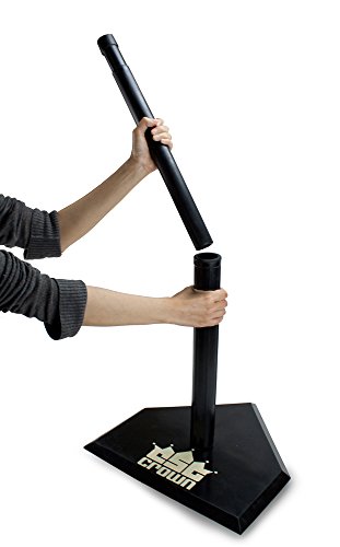 image for Crown Sporting Goods Youth Adjustable Height Baseball Batting Tee