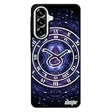 Coque A57 5G en Silicone Signe Astrologique Taureau SM A576B/DS Housse Bleu Ciel Antichoc alu Pas Cher Horloge Mobile pour Samsung Galaxy