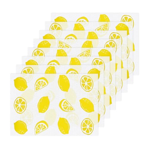 SUPRROW 8 Stück Antibakterielle kühlschrankmatten,45 × 30cm Kühlschrank Matten,Waschbar, DIY Zuschneidbar,Kühlschrank Matten,für Küche, Schrank,Schublade,Tisch,Regale