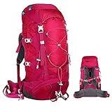 Mochila de 60 l, mochila deportiva para exteriores, mochila de senderismo, mochila de...