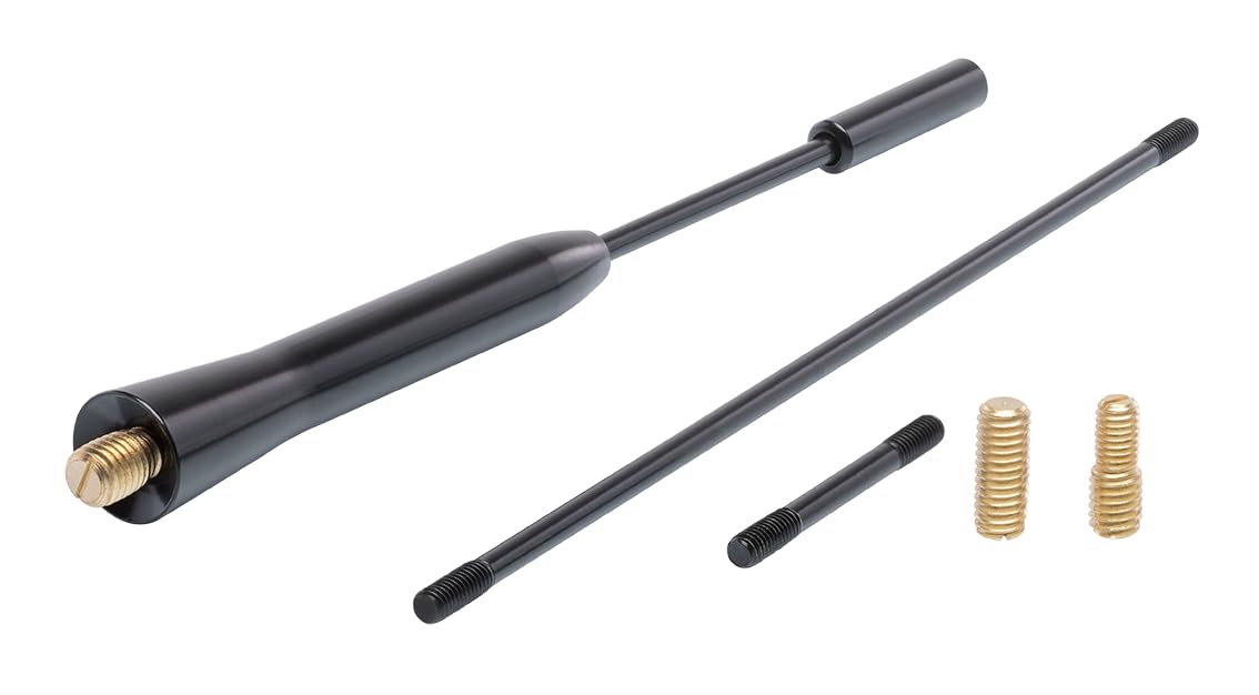 Antena universal de coche antimartas fabricada en metal resistente para techo 2