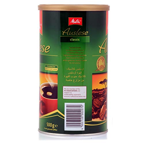 Melitta Ground Coffee Auslese Coffee Tin, 500gm