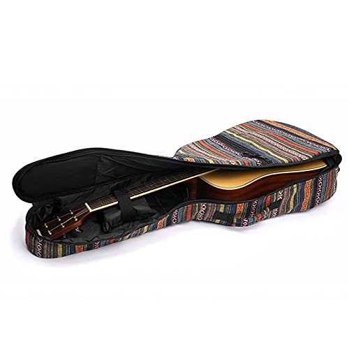 Compasty Housse pour guitare acoustique bohème rembourrée en mousse 101/104 cm avec protection du cou, double… - Les Beatles, Paul McCartney, John Lennon, RIngo Starr, George Harrison Compasty Housse pour guitare acoustique bohème rembourrée en mousse 101/104 cm avec protection du cou, double… – Image 4