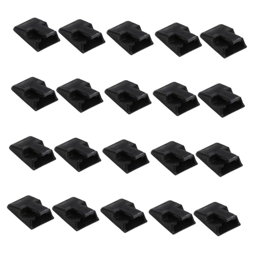 FRCOLOR 1set Plastic Ring Buckle Jewelry Plastic Display Rack Finger Ring Organizer Display Shelf Ring Holder Ring Display Racks for Shop Finger Ring Stand Portable Ring Shelf Black 35pcs