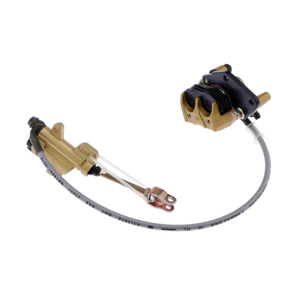 Motorcycle Hydraulic Pump Quad Dirt Bike Pit Rear Foot Brake Master Cylinder-image-47