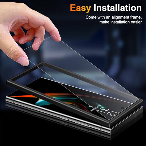 Tempered Glass for Samsung Galaxy S24 Plus, Pack of 2 Matte Screen Protectors + 2 Camera Protection, 9H Matte Screen Protector (2024 - 6.7 Inches)