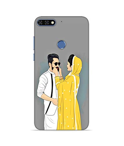 Image of Silence Printed True Love pics Designer Back Case Cover for Huawei Honor 7X