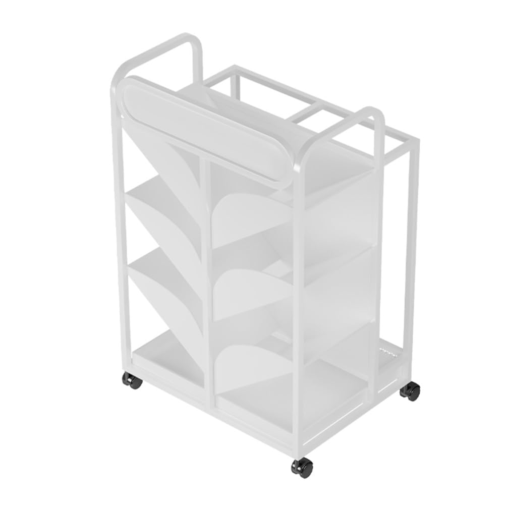 Commercial Umbrella Stand, Hotels Offices Cane Holder with Drip Tray, Indoor Banks Entryway Umbrella Organizer(Color:White,Size:16.1x11.8x25.6in)