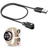 GreeSea Cavo USB Compatibile per maoo Smartwatch Orologio Intelligente Donna 1.32" Ventura (1 Cable)
