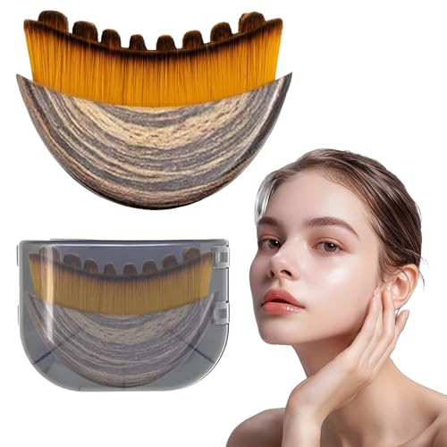 2pièces Brosse de Contour Lymphatique pour le Visage,Brosse Drainage Lymphatique,Brosses à Sec pour Visage,Brosses de Massage pour Cou,pour Sculpter...