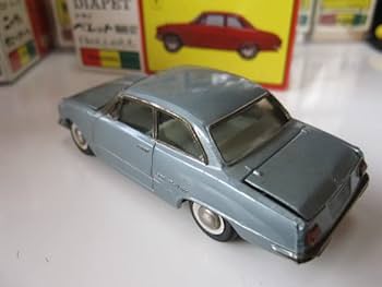 ダイヤペット当時物 No.124 ベレット1600GT 1965年発売米澤玩具製 Amazon.co.jp: ダイヤペット No124 いすゞ ベレット1600GT 銀 1