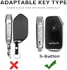 2 Unidades Funda para Llavero de Kia con Llavero, Estuche de TPU de 5 Botones | Compatible con Sportage K5 Telluride Stinger Forte Niro EV6 Sorento Soul 4