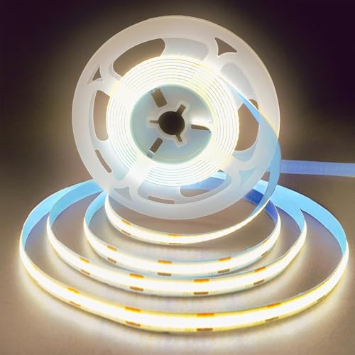 Tira LED COB USB 5V con Interruptor 3M Luz Natural miniatura 2